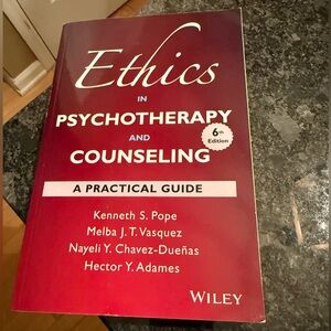 Ethics in Psychotherapy and Counseling